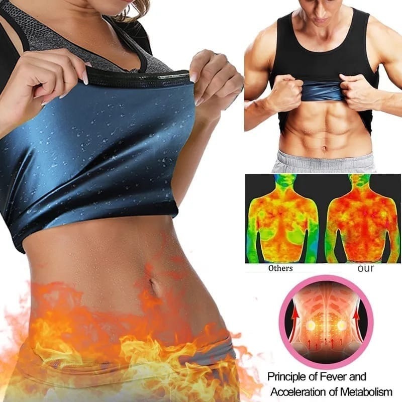 2X1 Faja Sauna Chaleco Reductora